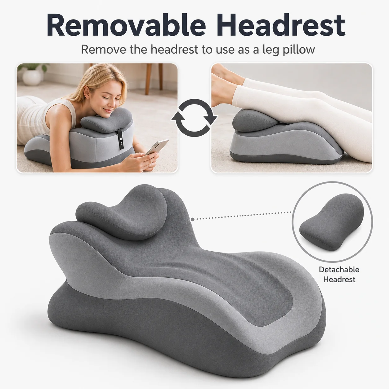 Ergonomic Memory Foam Pillow - Image 3