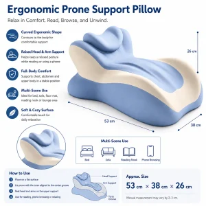 Ergonomic Memory Foam Pillow - Thumbnail Image 2