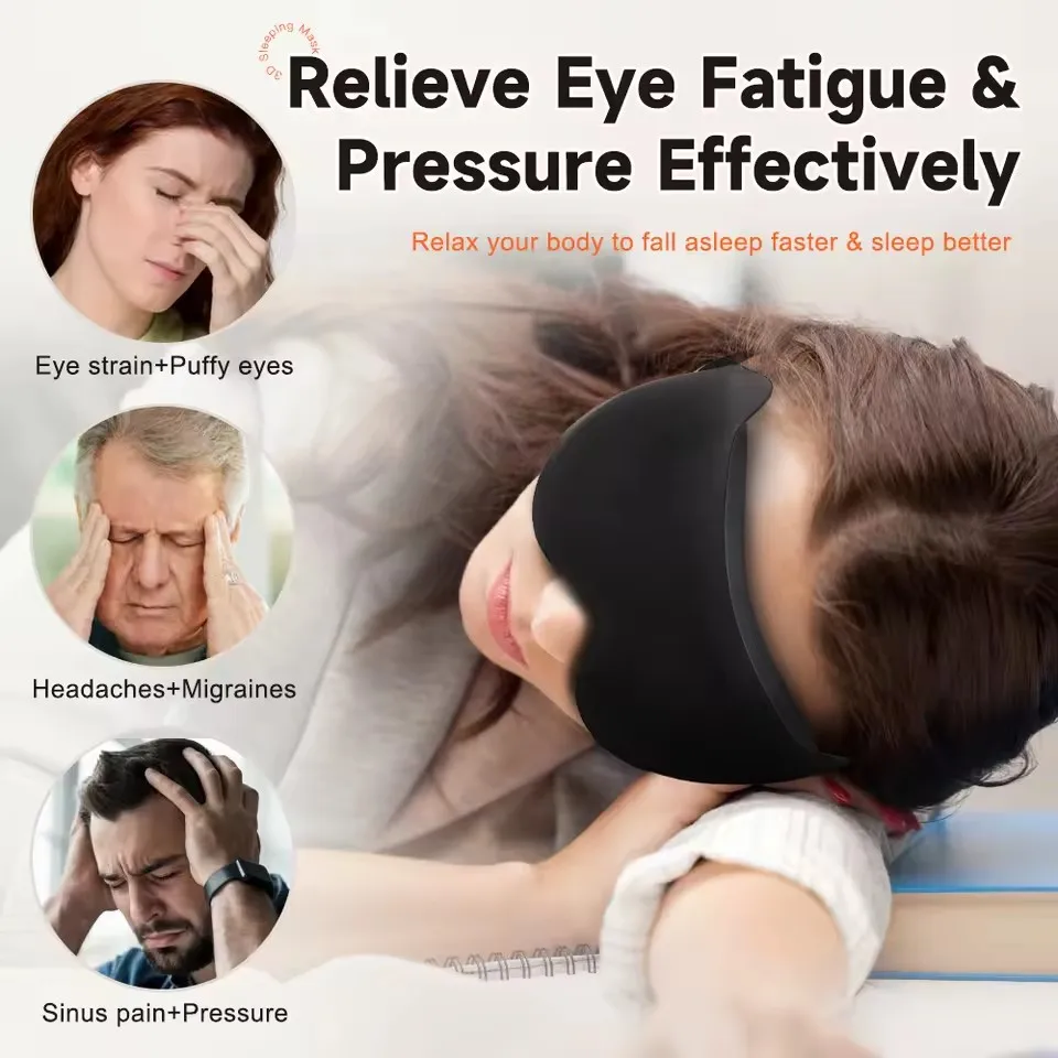 3D Contoured Sleep Mask - Image 4