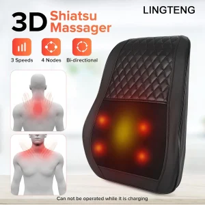 3D Heat Kneading Massager - Thumbnail Image 3