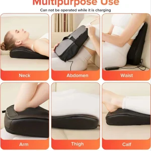 3D Heat Kneading Massager - Thumbnail Image 6