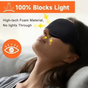 3D Contoured Sleep Mask - Thumbnail Image 3