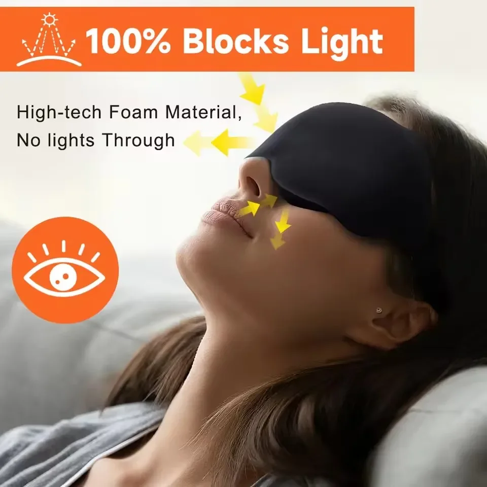 3D Contoured Sleep Mask - Image 3