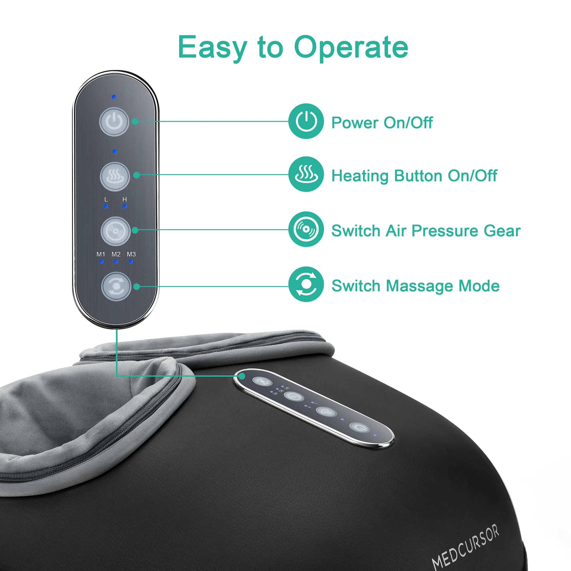 Heated Shiatsu Foot Massage Machine - Image 1