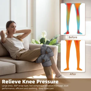 Heated Knee Massage Support - Thumbnail Image 5