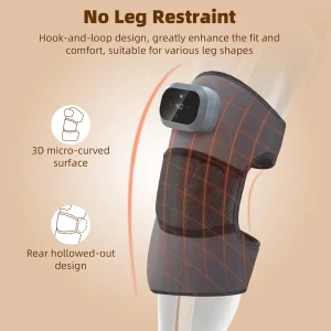 Heated Knee Massage Support - Thumbnail Image 4