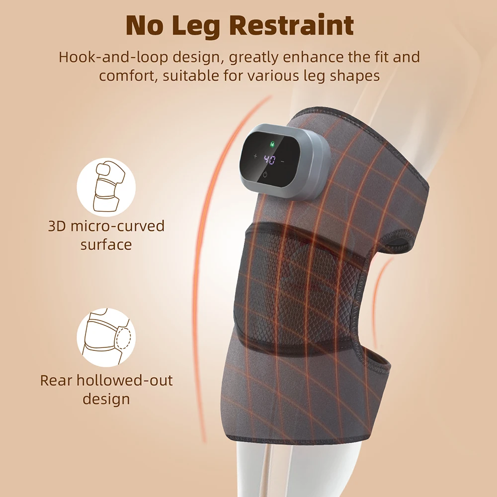 Heated Knee Massage Support - Image 4