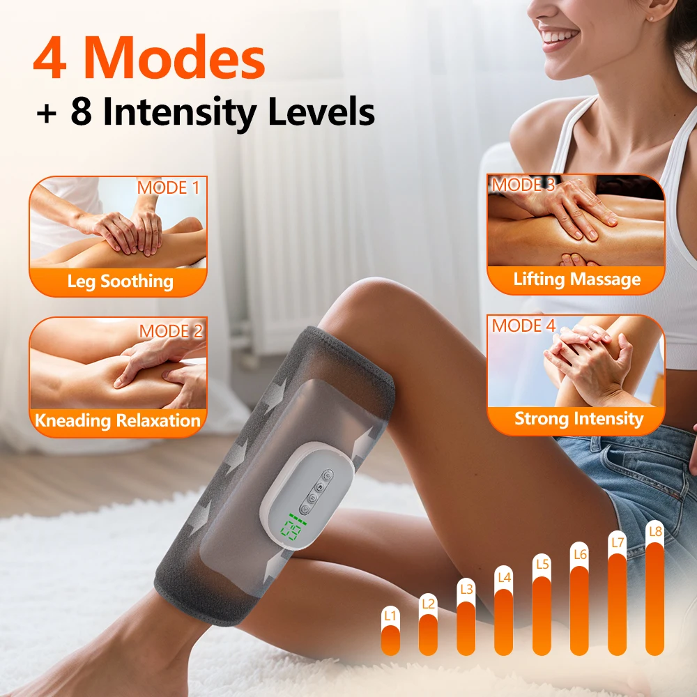 Cordless Air Compression Leg Massager - Image 2