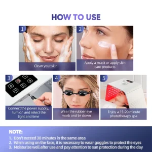 7-Color LED Facial Spa Device - Thumbnail Image 6
