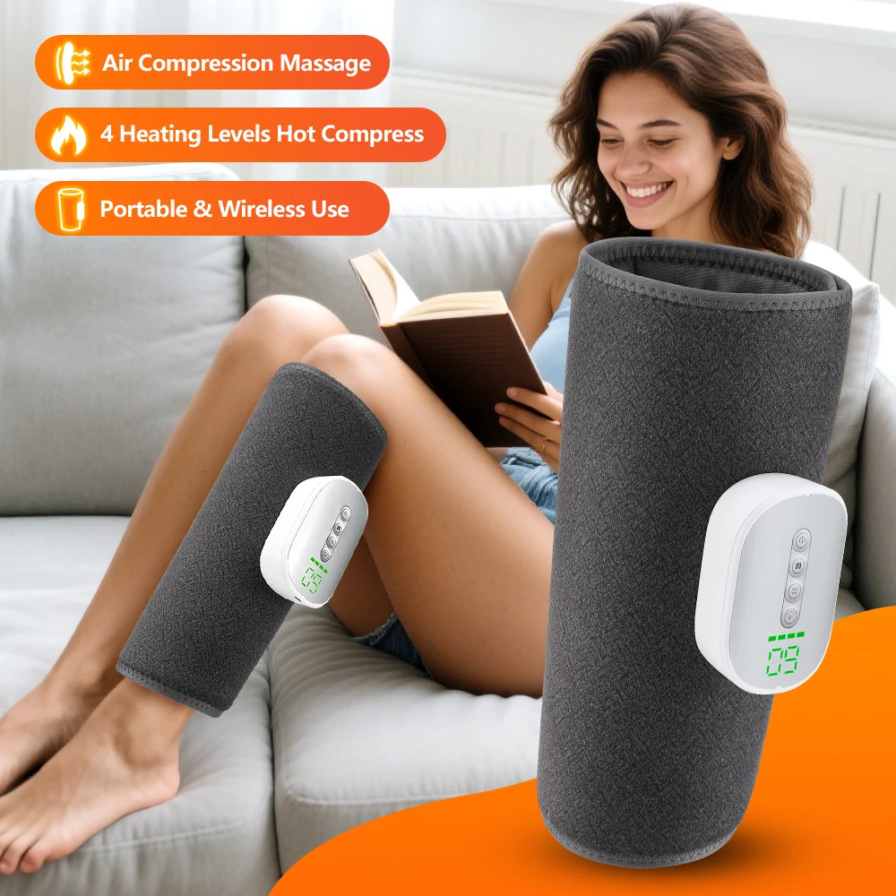 Cordless Air Compression Leg Massager - Image 1
