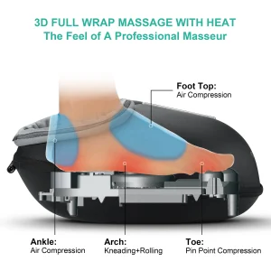Heated Shiatsu Foot Massage Machine - Thumbnail Image 2