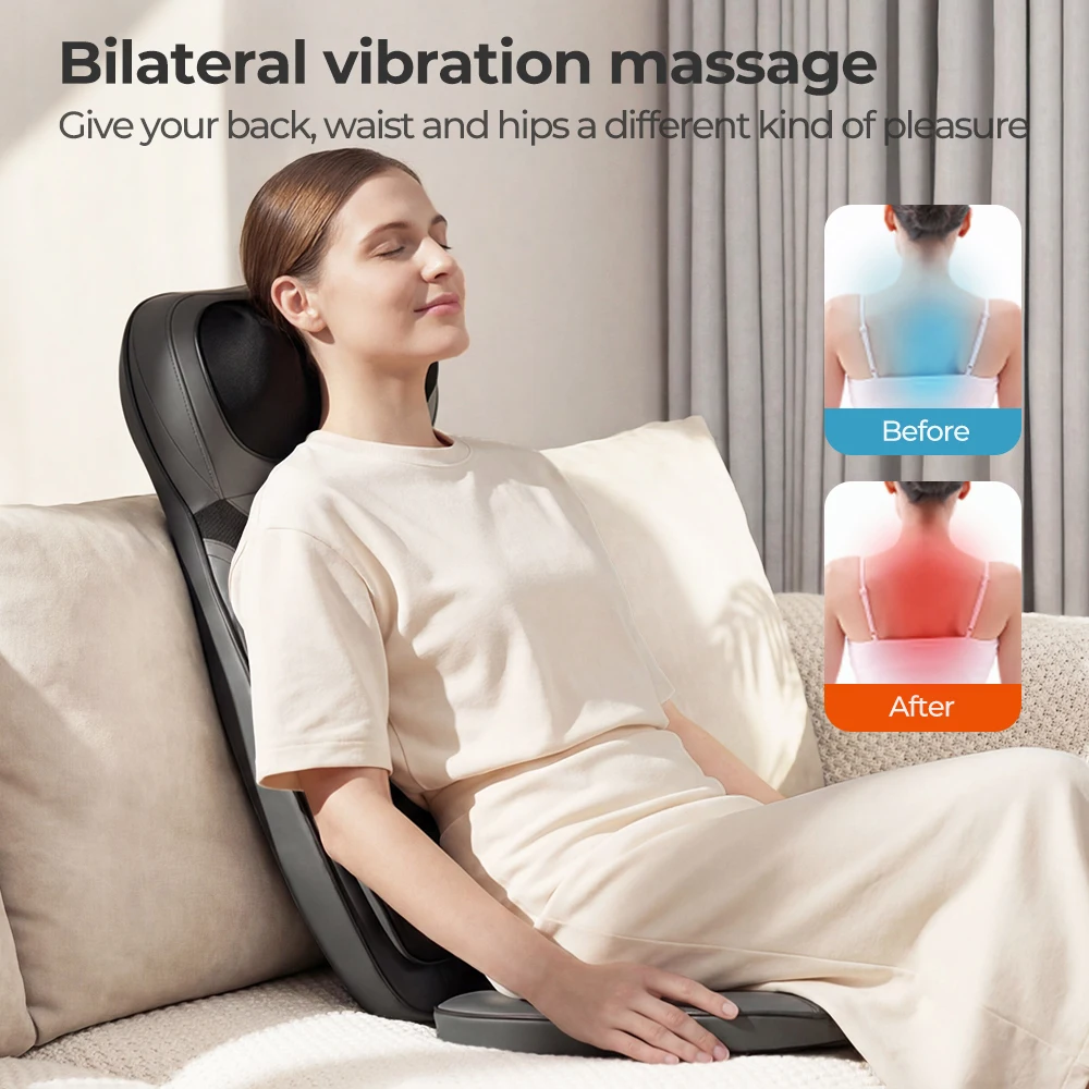 Heated Shiatsu Massage Cushion - Image 4
