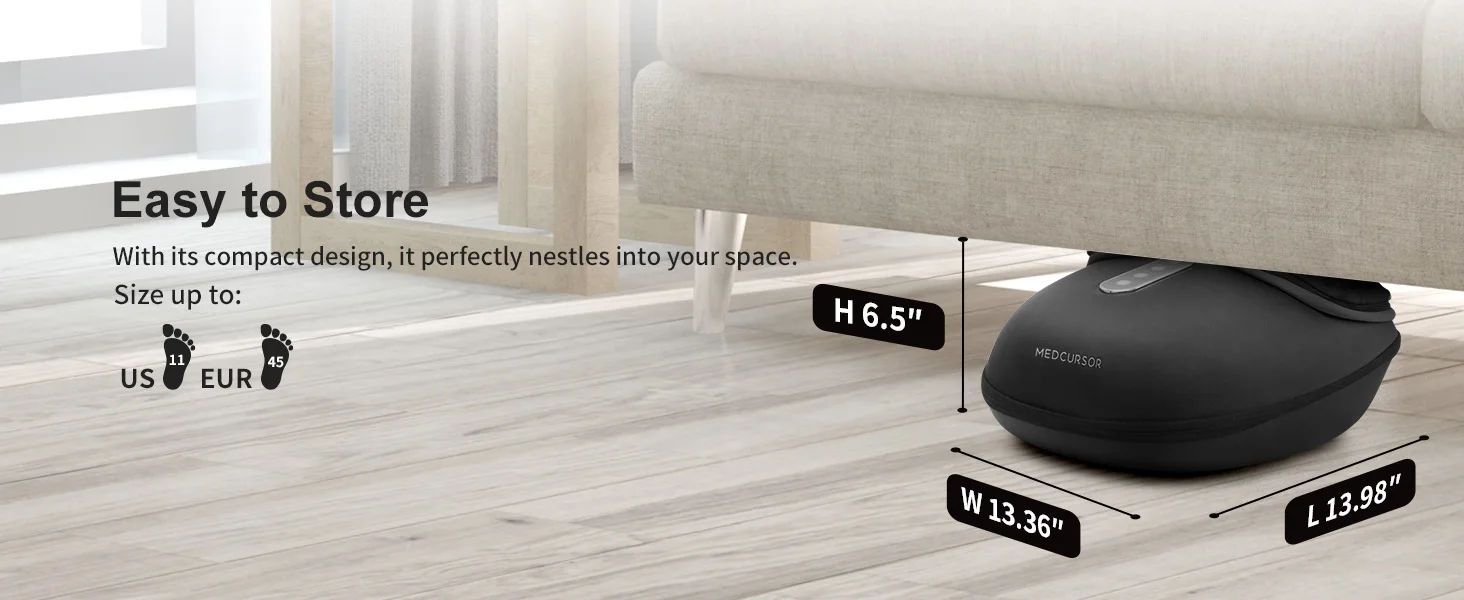Heated Shiatsu Foot Massage Machine - Image 4