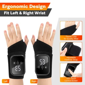 Heated Wrist Massage Wrap - Thumbnail Image 3