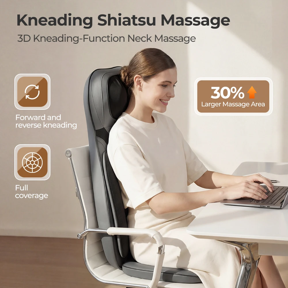 Heated Shiatsu Massage Cushion - Image 3