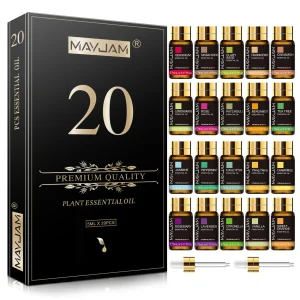20-Piece Essential Oil Aromatherapy Set