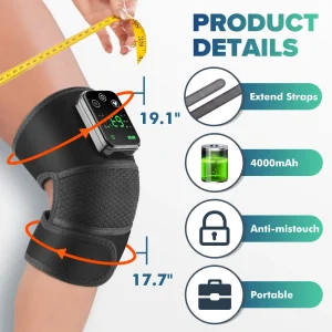 Heated Knee Massage Support Wrap