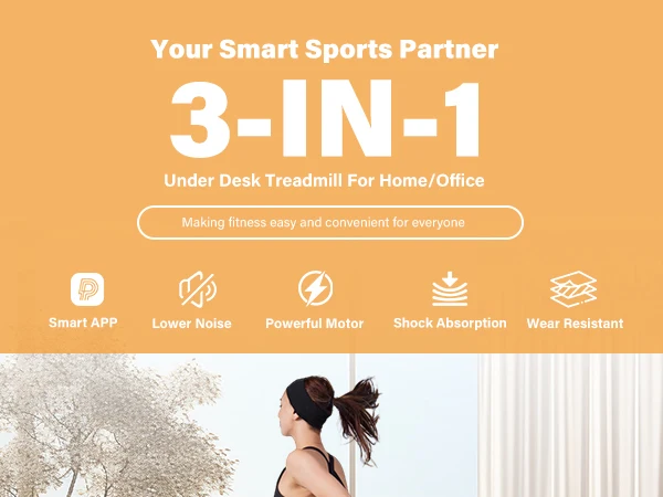 2-in-1 Home Treadmill - Image 3